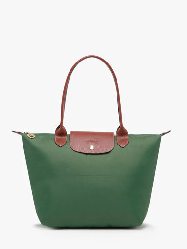 Longchamp Le pliage original Schoudertas Groen